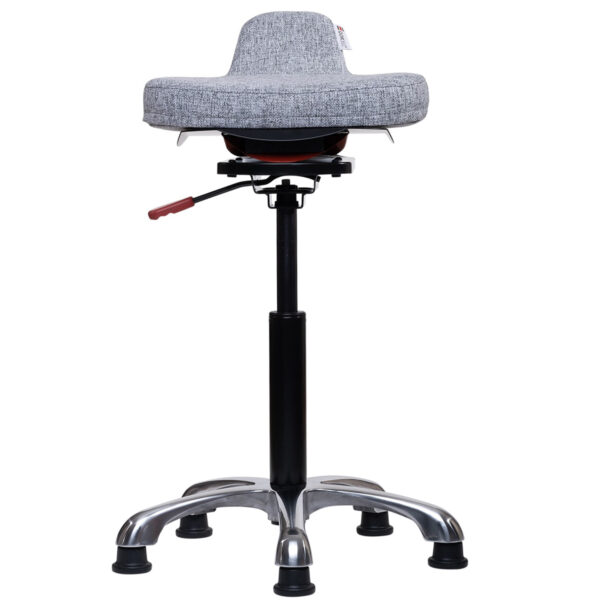 紅岩愛脊椅（灰色織物）-保護脊椎、適合久坐椅子推薦